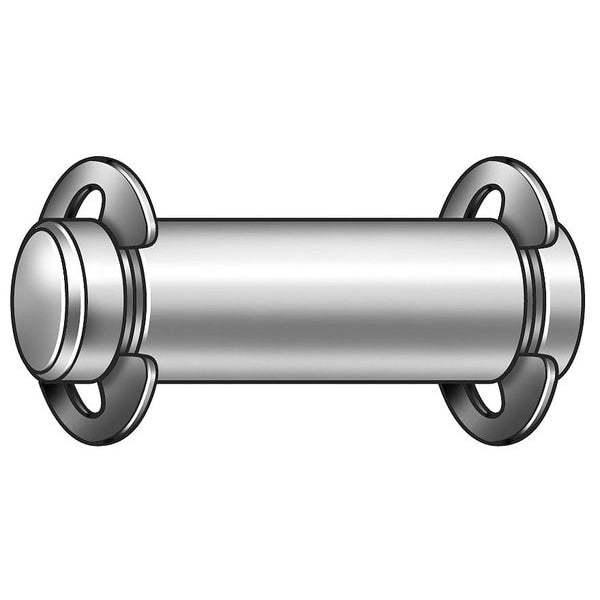 Clevis Pin, Hdlss, 1/2 x3 13/32L, w/2 Rings