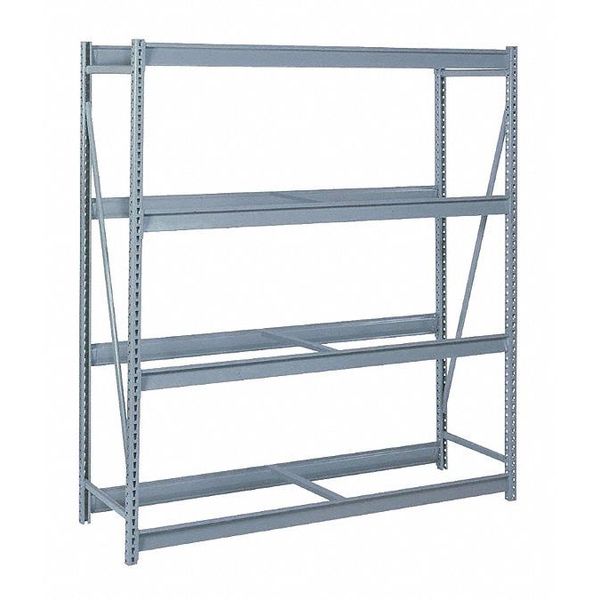 Starter Bulk Storage Rack, 48 in D, 60 in W, 4 Shelves
