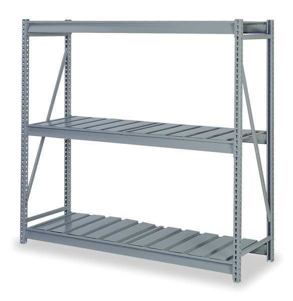 Starter Bulk Storage Rack, 24 in D, 60 in W, 3 Shelves
