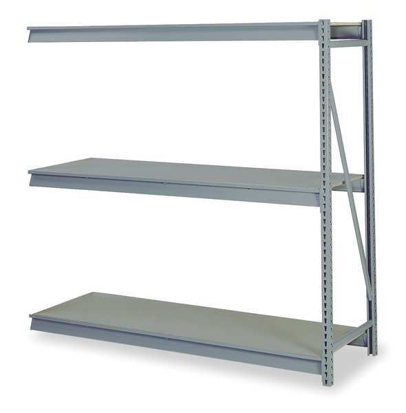 Add-On Bulk Storage Rack, 48 in D, 96 in W, 3 Shelves