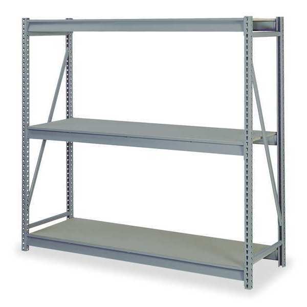 Starter Bulk Storage Rack, 48 in D, 60 in W, 3 Shelves