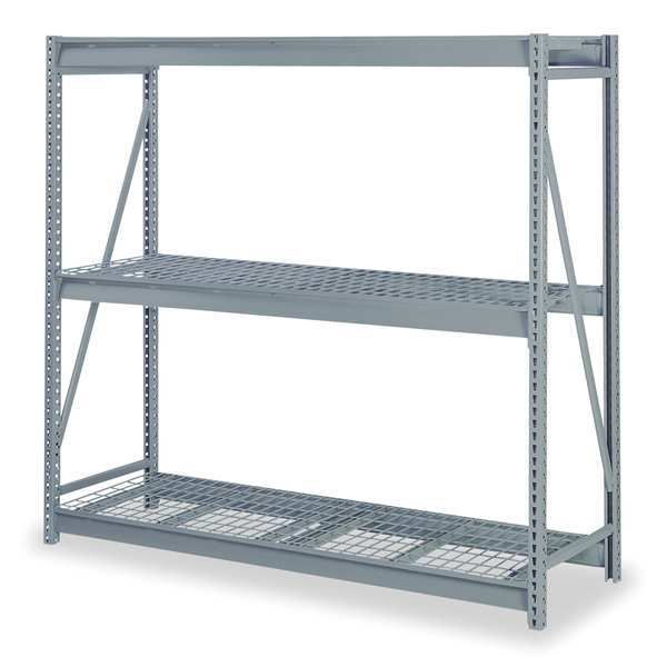 Starter Bulk Storage Rack, 24 in D, 48 in W, 3 Shelves