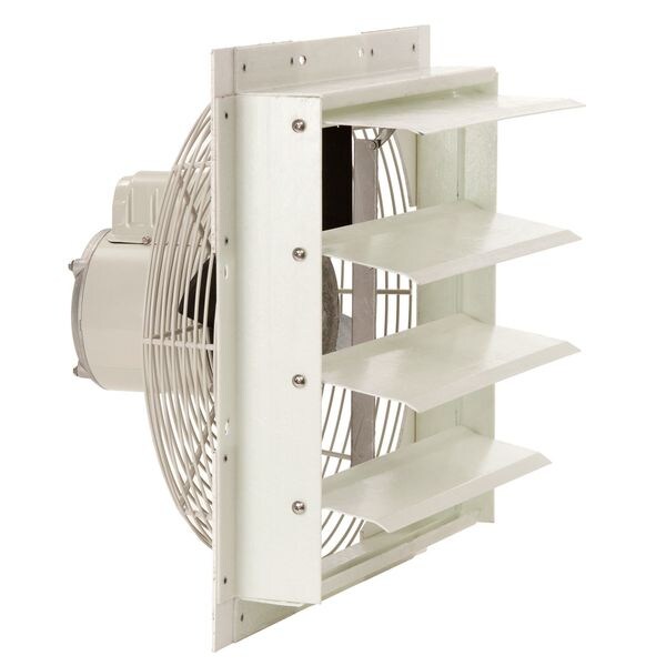 Exhaust Fan, 12 In, 115 V, 900 CFM