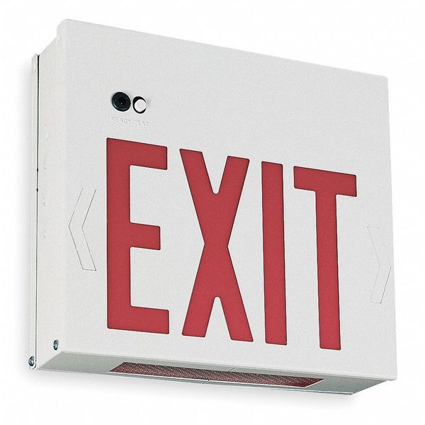 Ext Sgn, Steel, Wht, 14 5/8in, 2W