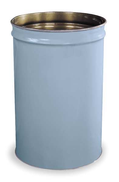 Ash/Trash Can, 30 gal., Gray