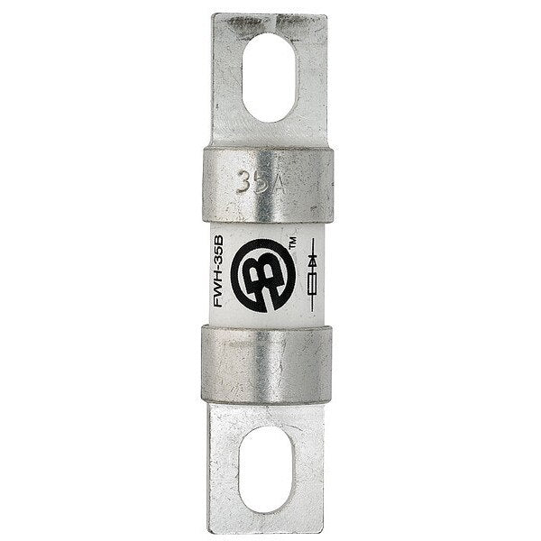 Semiconductor Fuse, Fast Acting, 35 A, FWH-A Series, 500V AC, 500V DC, 3-3/16