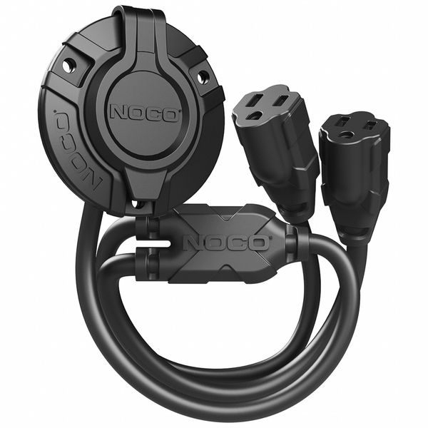 AC Port Plug, 1.5 ft L, Black