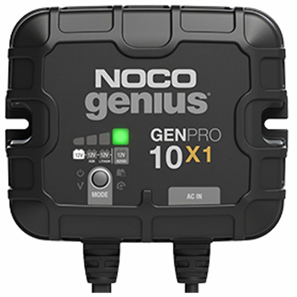 Battery Charger, 10 A Input, 6 ft L Cable