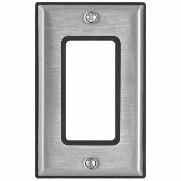 Decora Device Wall Plate, Silver, 2.87