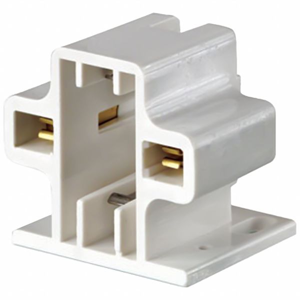 Lampholder, 75 W, White, 2-Pin (G23)