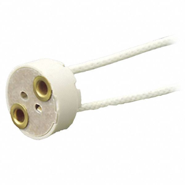 Lampholder, 750 W, White