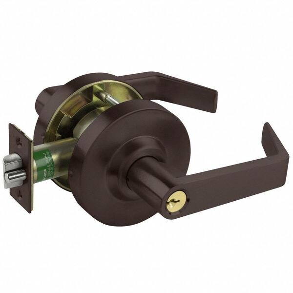 Lever Lockset, Mechanical, Entrance