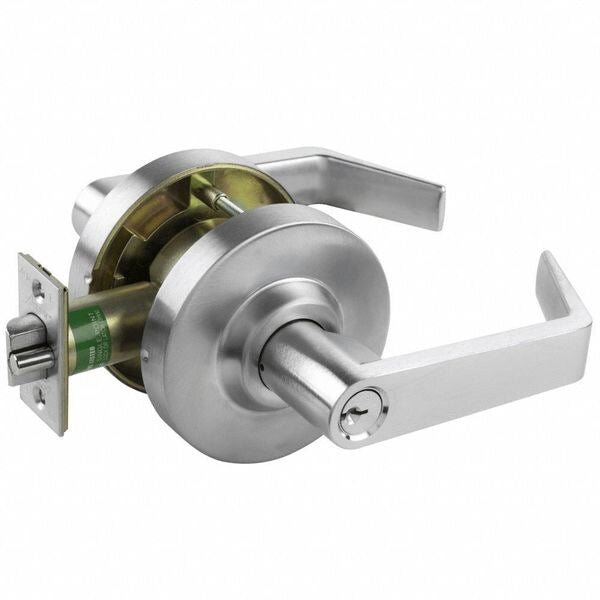 Lever Lockset, Mechanical, Entrance
