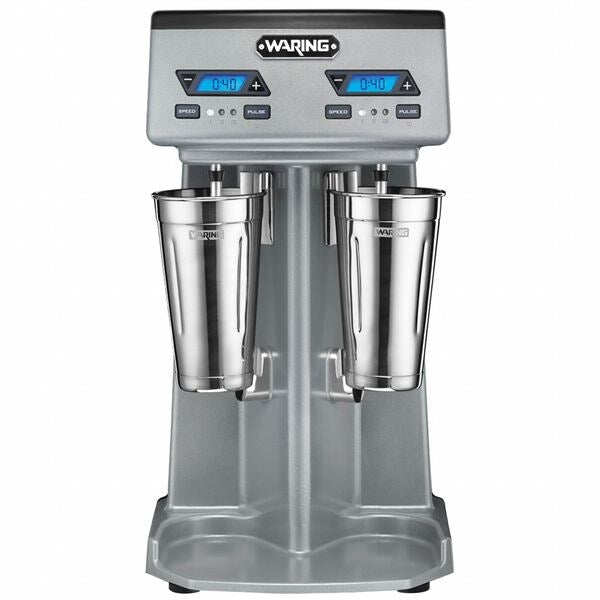 Double-Spindle Drink Mixer, Gray, 56 oz