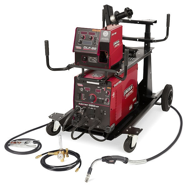 Multiprocess Welding Pkg, 425 A, Blk/Red