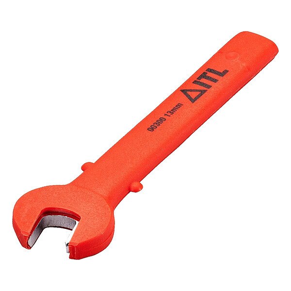 1000V Insulated Single Open-End Wrench, 13 mm