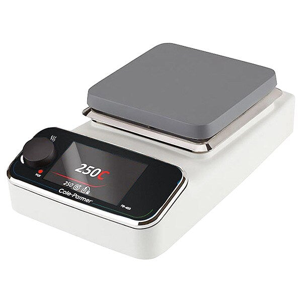 Hot Plate, Digital, Aluminum, Square, 230V