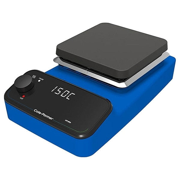 Hot Plate, Digital, Aluminum, Square, 230V