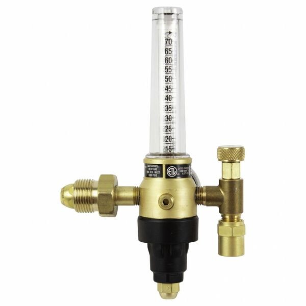 Flowmeter, Male Inlet, Cylinder Mounting