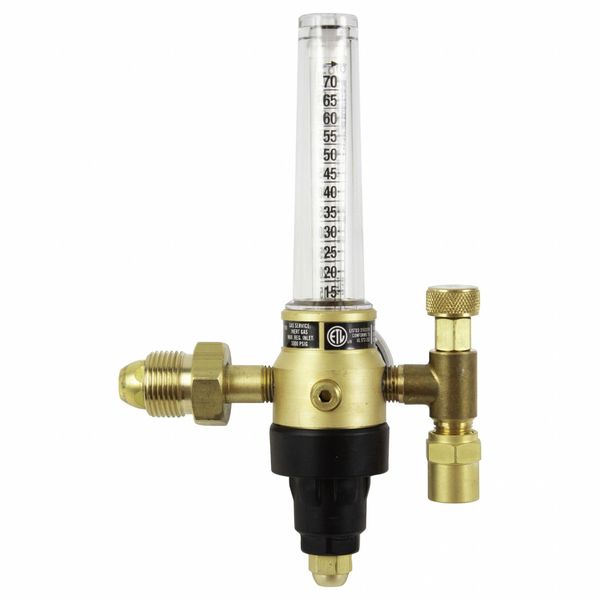 Flowmeter, Female Inlet, Cylinder Mounting