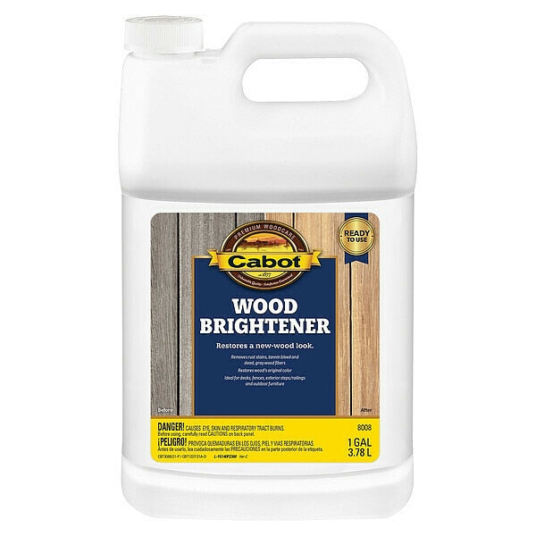 Wood Brightener, Clear, None, 1 gal.