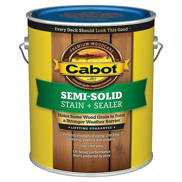 Stain, Driftwood Gry, Semi-Solid Flat, 1gal
