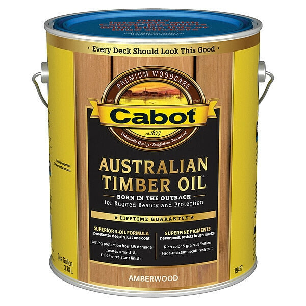 Stain, Amberwood, Toned Flat, 1gal