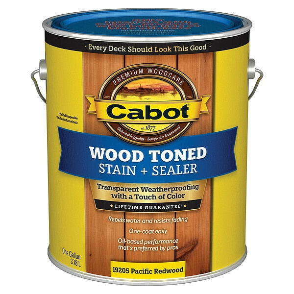 Stain, Pacific Redwood, Toned Flat, 1 gal.