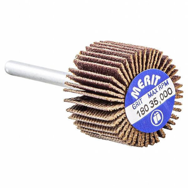 Flap Wheel, Aluminum Oxide, 3/4