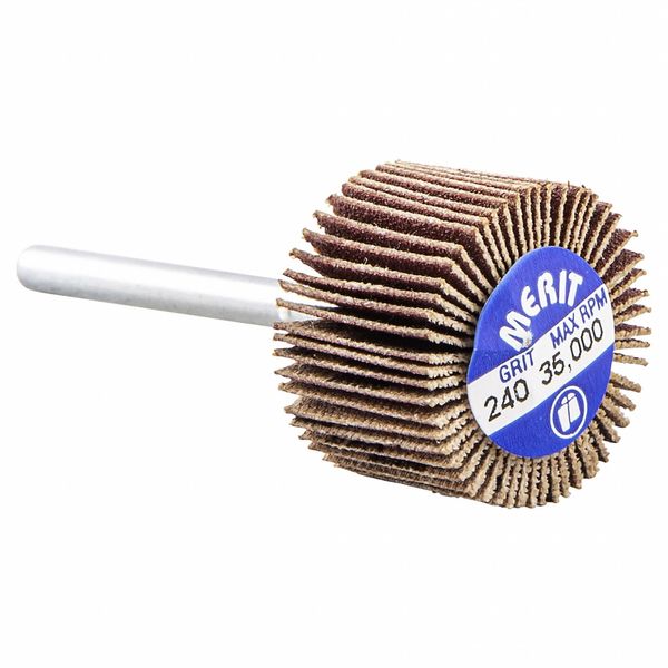 Flap Wheel, Aluminum Oxide, 3/4