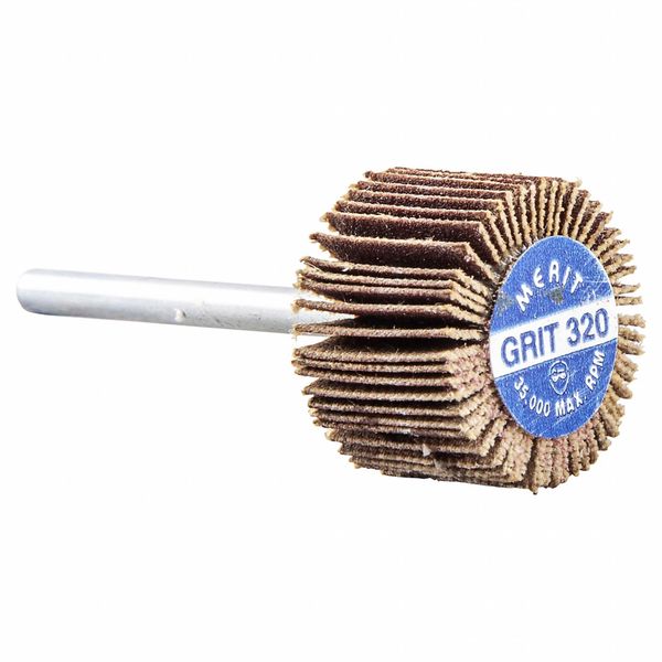 Flap Wheel, Aluminum Oxide, 3/4