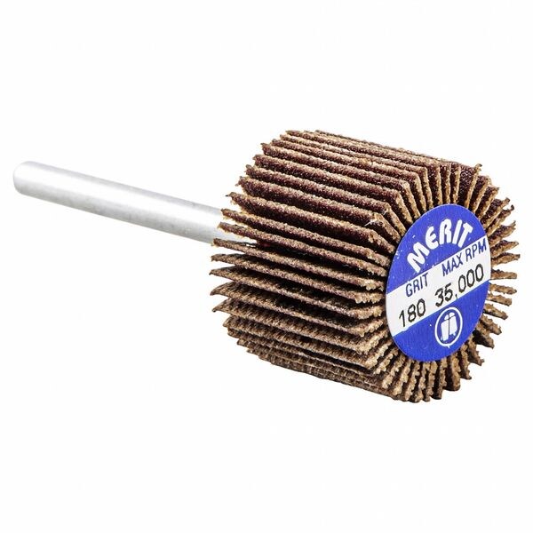 Flap Wheel, Aluminum Oxide, 3/4