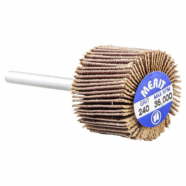 Flap Wheel, Aluminum Oxide, 3/4
