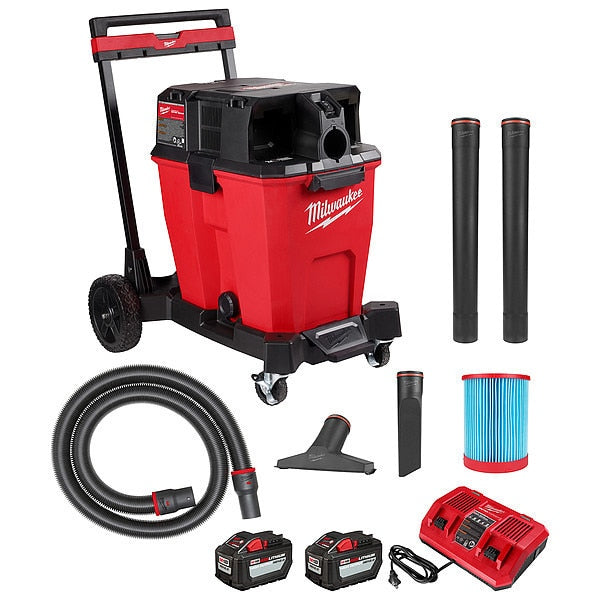 M18 FUEL 12 Gallon Dual-Battery Wet/Dry Shop Vacuum Kit