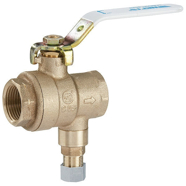 Ball And Relief Valve, Bronze, 80 psi