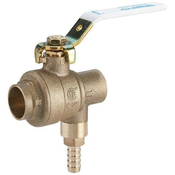 Ball And Relief Valve, Bronze, 125 psi
