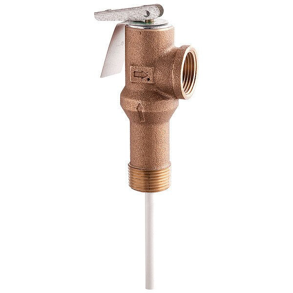 Temperature Pressure Relief Valve, Bronze