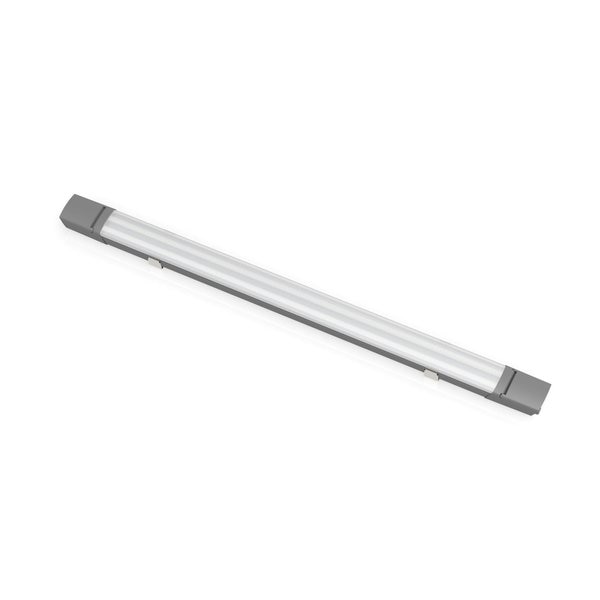 4' Vapor Tight 50W, 6,500 Lumens, Dimmable, 110V-277V; 4000K, DLC Premium, IK10, IP66, Wet-Rated