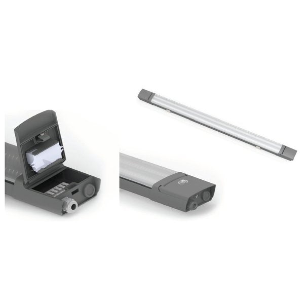 4' Vapor Tight 50W, 6,500 Lumens, Dimmable, 110V-277V; 4000K, DLC Premium, IK10, IP66, Wet-Rated