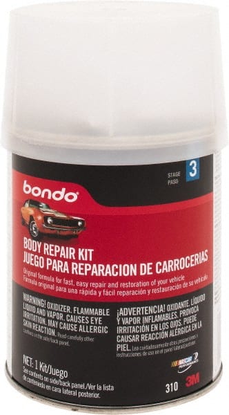 4 Piece Body Repair Kit16 Oz Body Filler