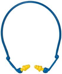 Reusable, Banded, 27 Db Earplugsyellow,