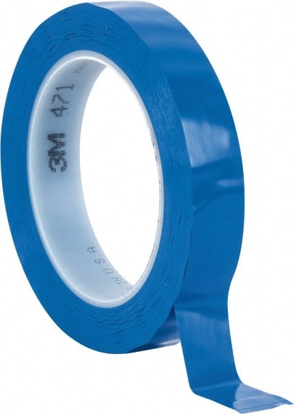Blue Solid Color Vinyl Tape3/4