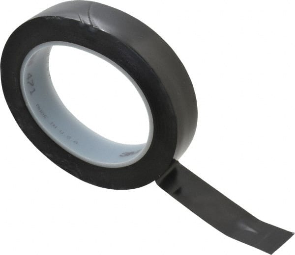 Black Solid Color Vinyl Tape1