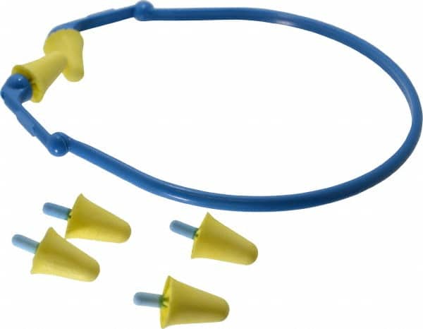 Reusable, Banded, 25 Db Earplugsyellow,