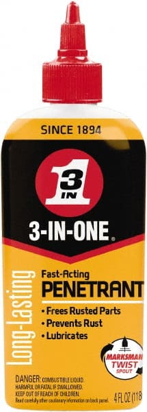 4 Oz Bottle Synthetic Penetrant/lubrican