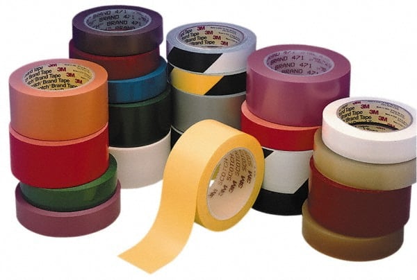 Yellow Solid Color Vinyl Tape3