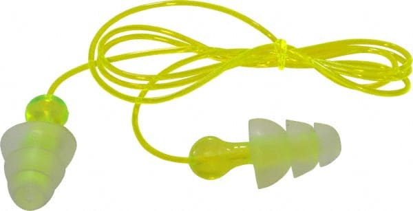 Reusable, Corded, 26 Db, Flange Earplugs
