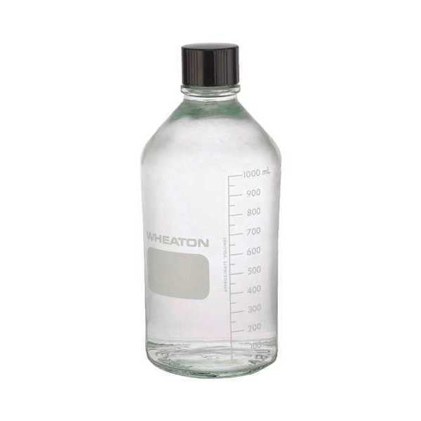 Media Bottle, 1000mL, 231mm H, PK24