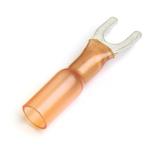 Heat Shrink Spade, 22-18 Ga, #10, PK15