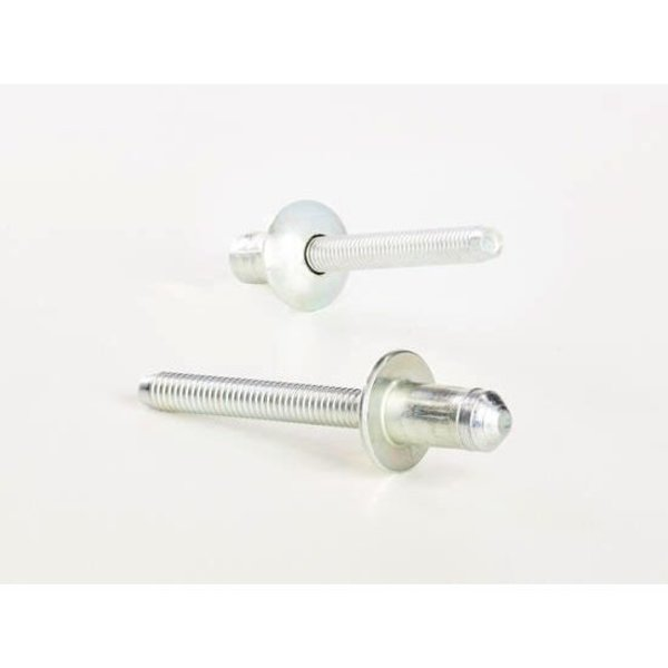 Blind Rivet, 1/4 in Dia., Aluminum Body, 1500 PK